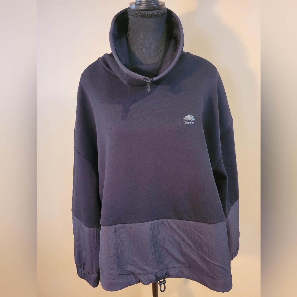NWOT ROOTS Journey Pullover, Black,  Size XXL